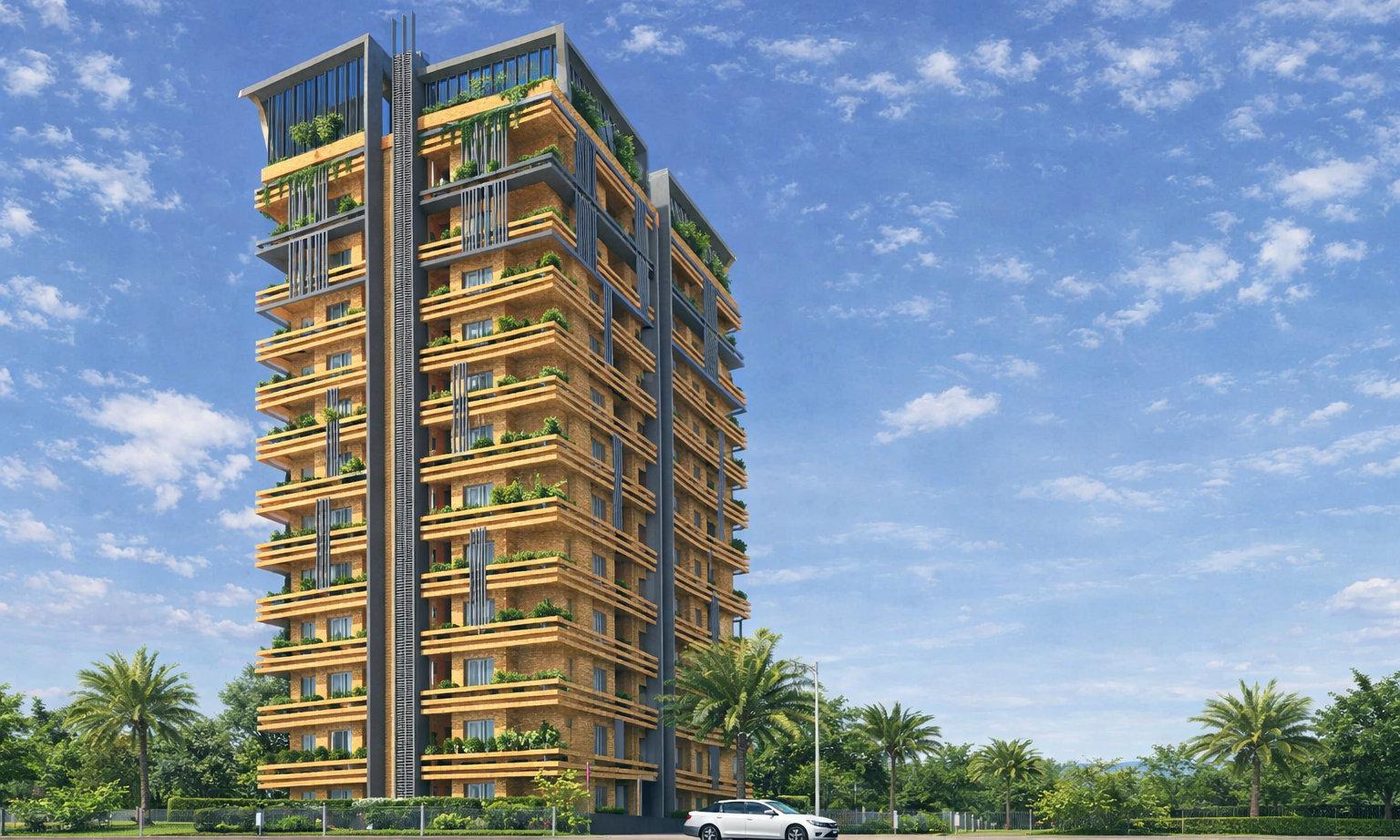 Biophilic Residential High-Rise